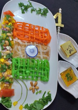 तिरंगा नेट डोसा रेसिपी मुख्य फोटो