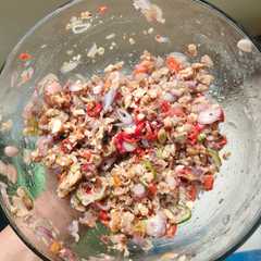 Tempe Bakar Sambal Matah রেসিপির প্রধান ছবি