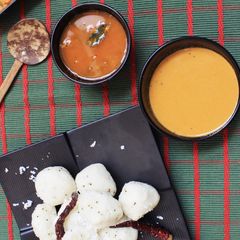 Pundi Gatti/Steamed Rice Dumplings A picture of Pundi Gatti/Steamed Rice Dumplings.