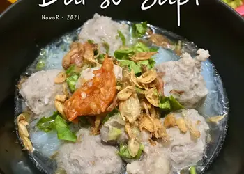 Masakan Populer 72. Bakso Sapi Anti Gagal Sedap Nikmat