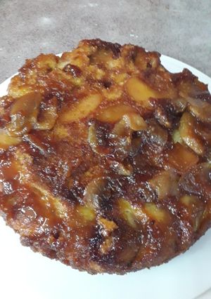 Una foto de Torta de manzana