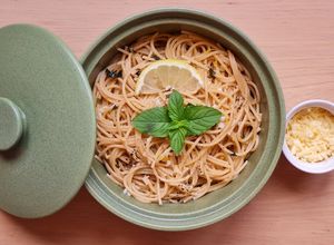 Una foto de Spaghetti al limón 🍋 🍝