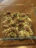 Ensalada de fusilli y atún