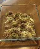 Ensalada de fusilli y atún