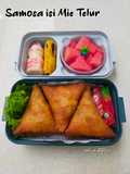 Samosa isi Mie Telur_Bekal Sekolah