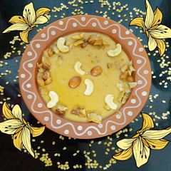 A picture of Moong Dal Payasam.