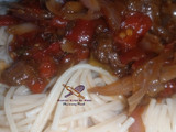 White Spaghetti and Sauce