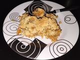 Crumble de manzanas