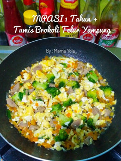 Foto resep Tumis Brokoli Telur Yampung MPASI 1 Tahun +