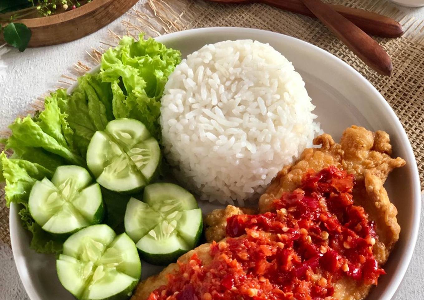 Ayam Geprek Sambal Bawang