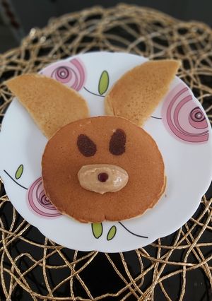 عکسی از دستور پنکیک خرگوشی🥞🐰