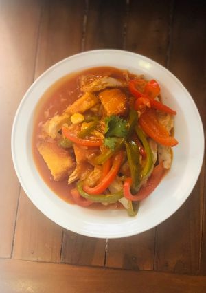 Foto resep Nuget ayam asam manis