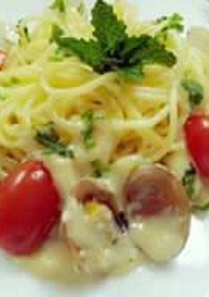 Foto resep Spageti Saus Putih