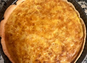 Foto principal de Quiche de jamón York y queso en Thermomix