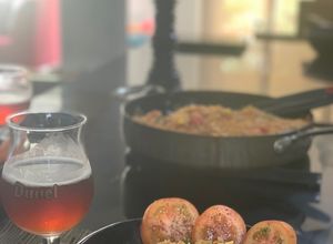 Una foto de Paella de Cerdo