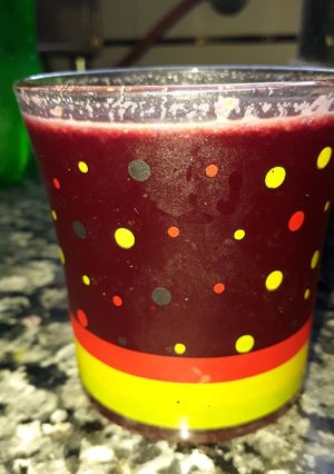 A picture of Beetroot soda.