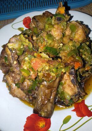 Foto resep Sambal ayam cabe ijo