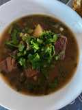 Sup kambing ala mamak
