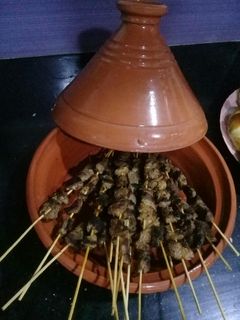 صورة لوصفة شواء في طاجين المسمن