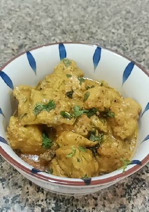 A picture of Chicken Malai handi.