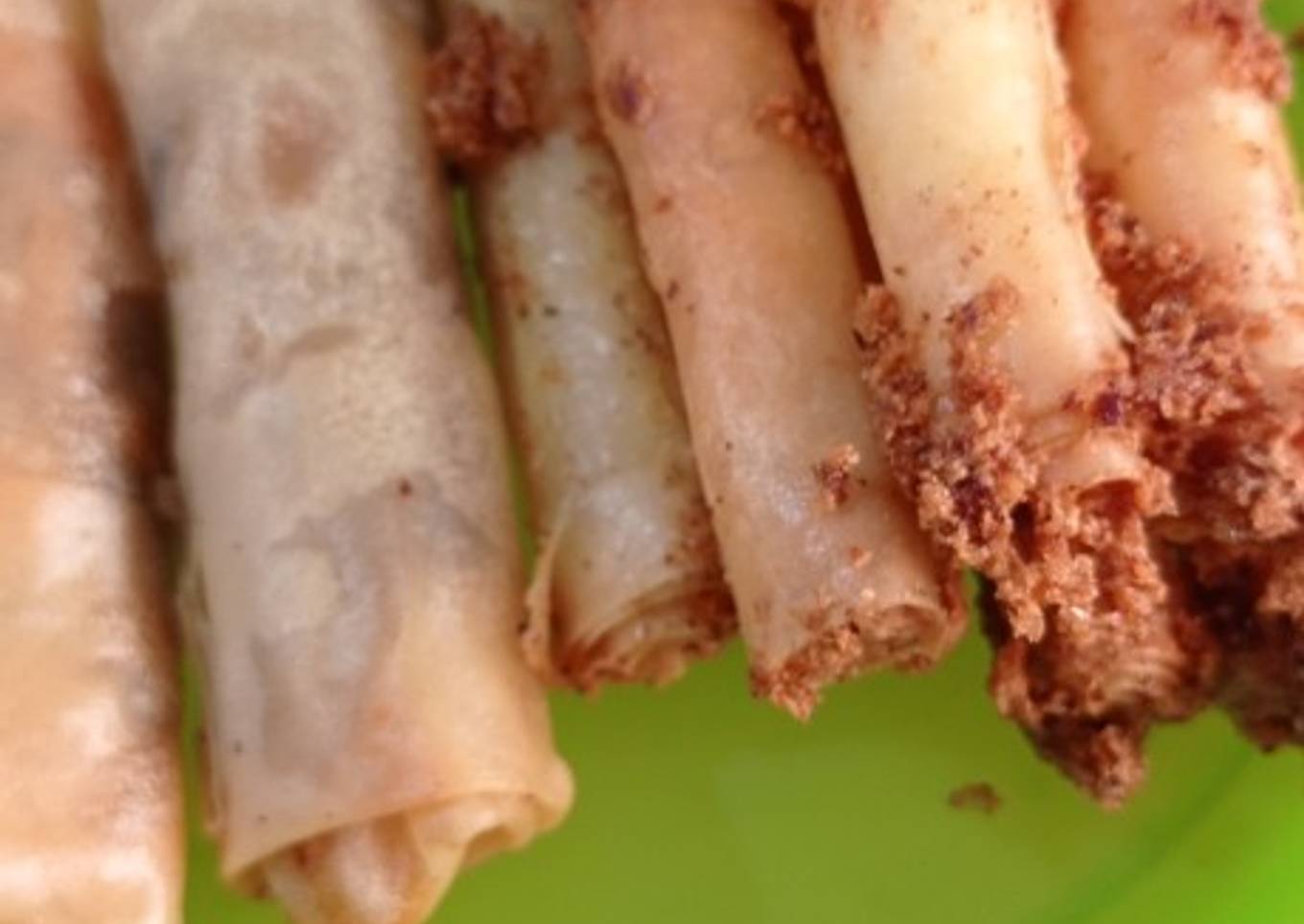 Lumpia gulung keju