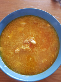 Una foto de Sopa Casera calentita