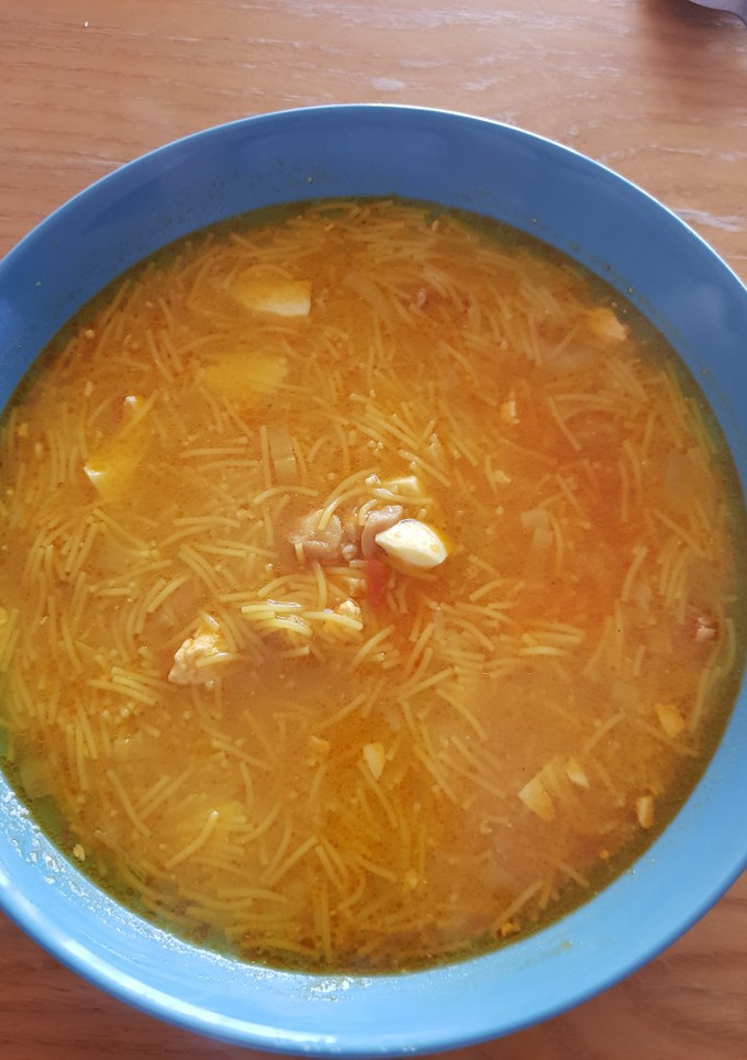 Una foto de Sopa Casera calentita