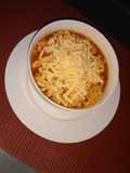 Sopa azteca estilo tico loco