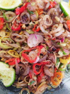 Foto resep Sambal matah cumi asin