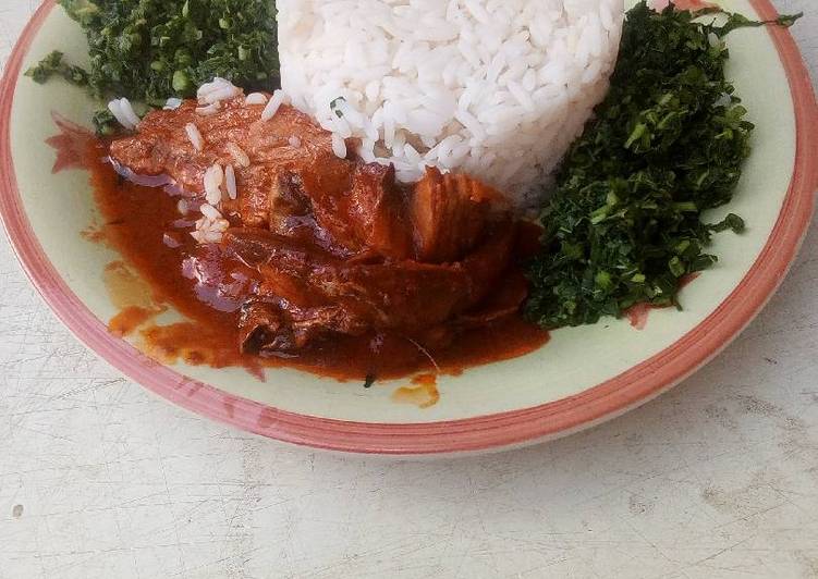 Simple Way to Prepare Awsome White rice and vegetables Cooking Basics for Newbies