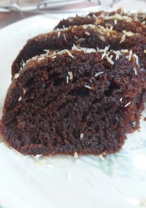Foto resep Karamel tabur kelapa rice cooker