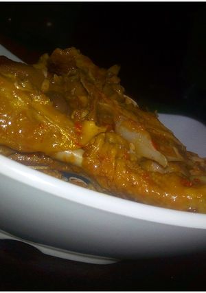 A picture of Chicken pepper soup.