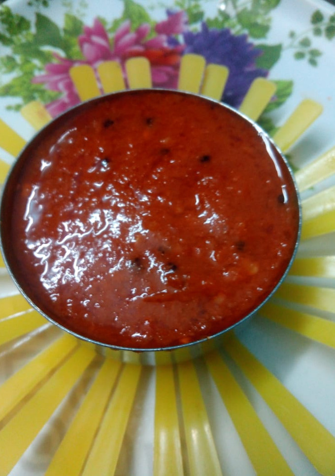 மிளகாய் பூண்டு சாந்து சட்னி செய்முறை முக்கிய புகைப்படம்