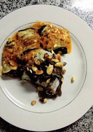 Una foto de Rollitos de berenjena a la italiana. Libre de gluten. Vegetarian