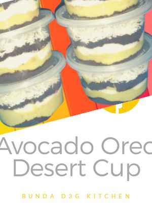 Foto resep Avocado Oreo Desert Cup