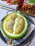 Kek durian crepe cheese