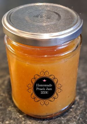 A picture of 🍑Homemade Peach Jam🍑.