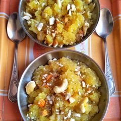 A picture of Moong Dal Halwa.