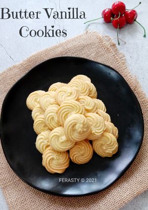 Foto resep Butter Vanilla Cookies