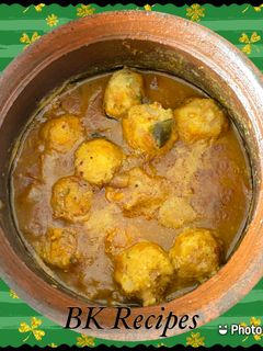 பருப்பு உருண்டை குழம்பு (Paruppu urundai kulambu Recipe in Tamil) செய்முறை முக்கிய புகைப்படம்