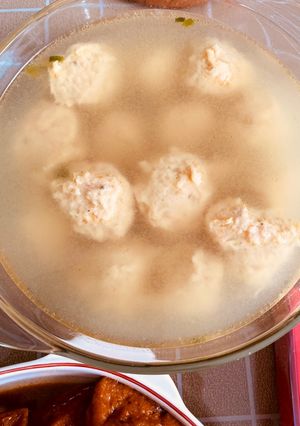 Foto resep Sop bola udang