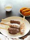 Sate pisang crunchy