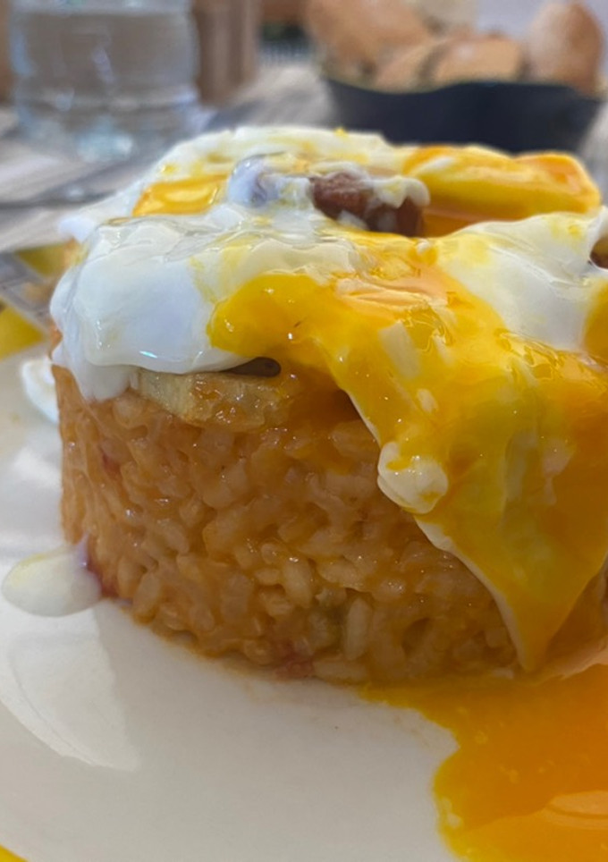Una foto de Arroz a lo ibérico