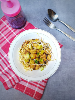 Foto resep Rujak mie tahu