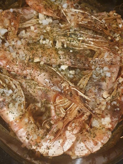 Una foto de Gambones al horno