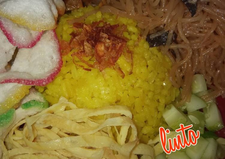 Nasi kuning aron