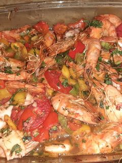 صورة لوصفة طاجن جمبري 🦐🦐🦐