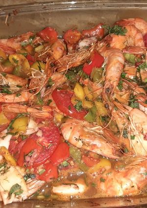 صورة لوصفة طاجن جمبري 🦐🦐🦐