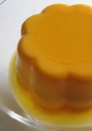 A picture of Carrot Jelly with Orange Sauce.