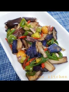 Foto resep Oseng-oseng terong cabe ijo